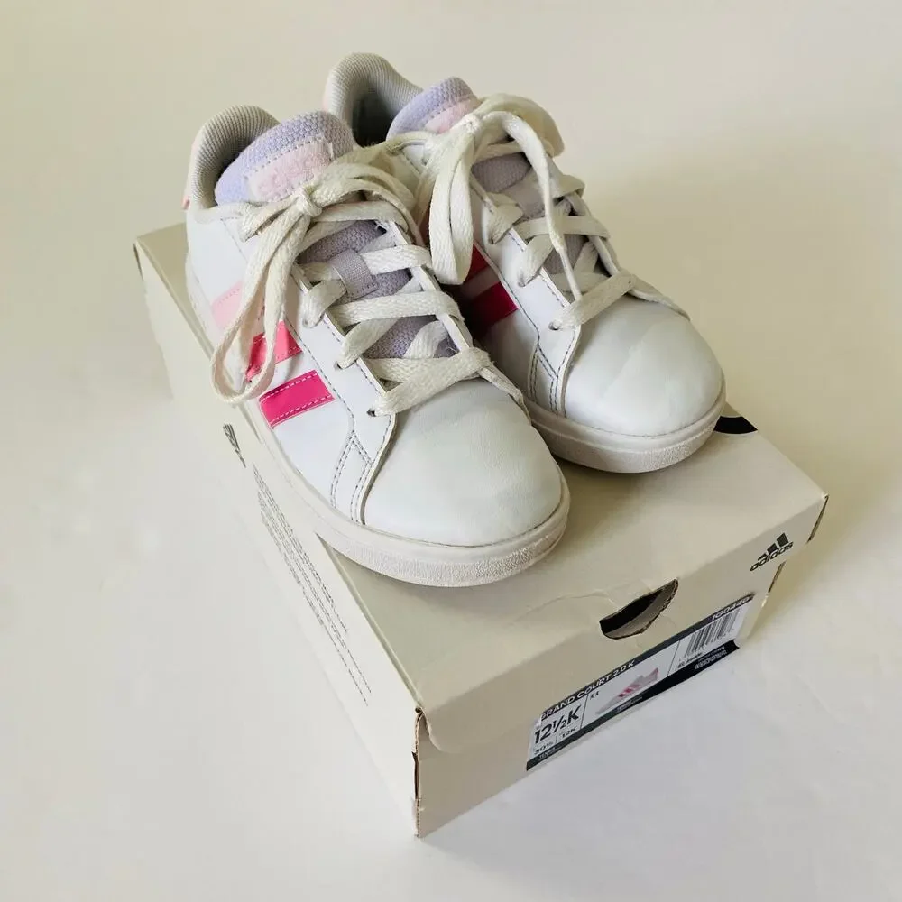 Adidas | Grand Court 2.0 Girls Sneakers 12.5 GUC